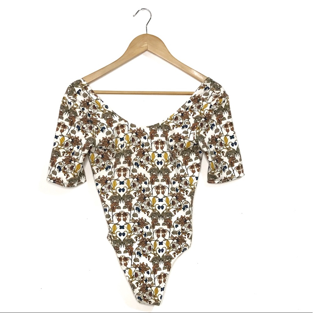 Simons | Icone Ornate Floral Bodysuit